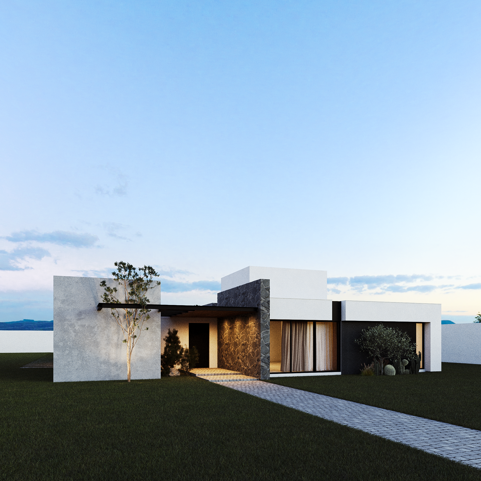 Plano arquitectónico Tlamay
